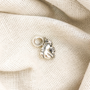 Berloque Unicórnio com Filhote 