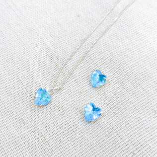 Conjunto prata azul 