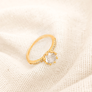 Anel Solitário Aurora 