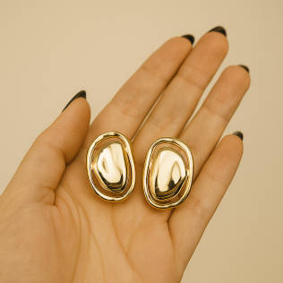 Brinco Brinco Orgânico Liso Vazado 