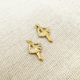 Brinco Bailarina Dourado 