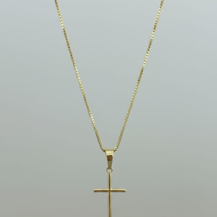 Corrente Veneziana com Pingente de Crucifixo 