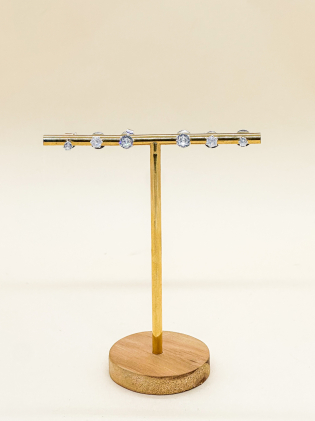 Trio ponto de luz redondo