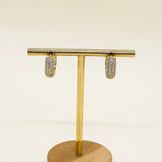 Argola Click Cravejada 
