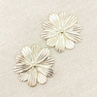 Brinco Maxi Flor de Margarida 